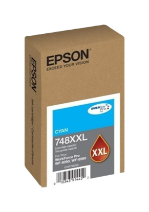 Cartucho de Tinta Epson Extra Alta Capacidad 7.000 Pág Cyan