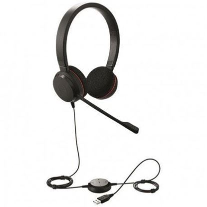 Audífono Alámbrico Jabra Evolve 20 MS, USB, Negro