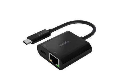 Adaptador USBC a Ethernet Cargador USBC y Conexión Ethernet (RJ45)