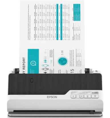 Escáner Epson WorkForce DS-C490 6500 Páginas