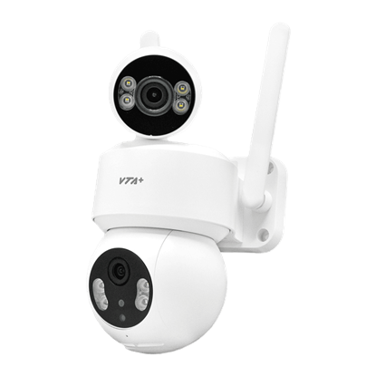 Cámara de Vigilancia VTA+ Ratio II de Color Blanco para Exteriores