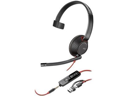 Diadema Poly Blackwire 5210 con Micrófono
