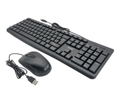 Combo Teclado y Mouse Alámbrico USB 2.0 Xue