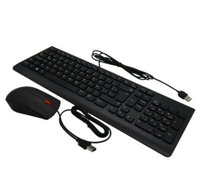 Combo Teclado y Mouse Lenovo Essential Alámbrico USB 2.0