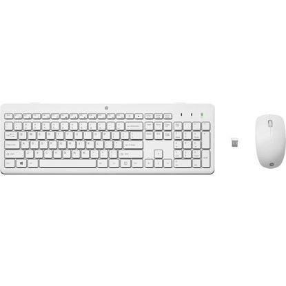 Teclado + Mouse Inalámbrico HP 230 Blanco