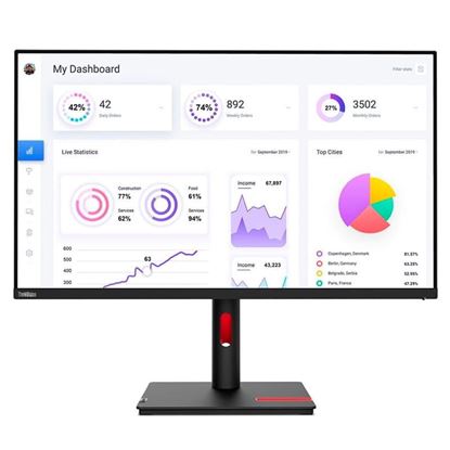 Monitor Lenovo ThinkVision LCD 21.5" Negro/Gris