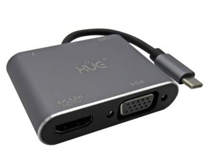 Convertidor USB-C 3.1 a HDMI 4K VGA USB 3.0 USB-C