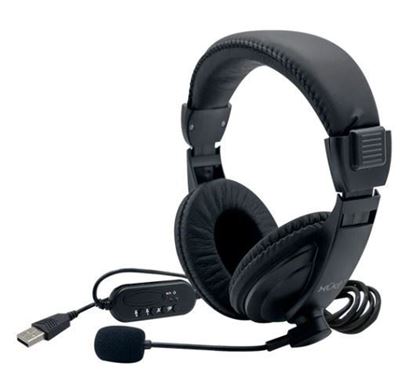 Diadema XUE® USB 2.0 G320 con Microfono Giratorio y Control Digital