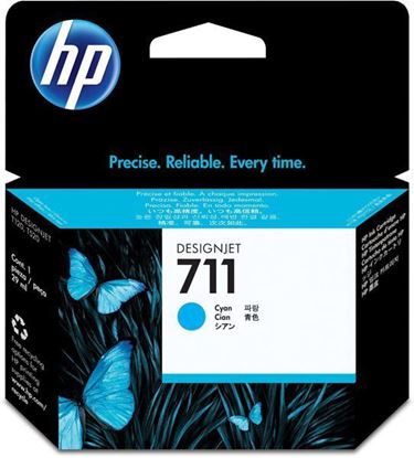 Cartucho de Tinta HP 711 Cian Original DesignJet de 29 ml (CZ130A)