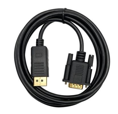 Cable Displayport a VGA 3 Metros 1080P