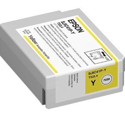 Cartucho Epson de tinta Amarilla para TM-C4000