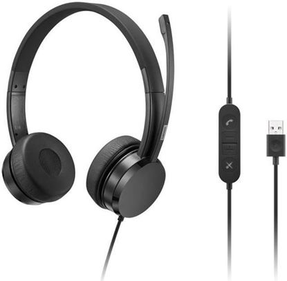 Diadema Lenovo On-Ear con Cable USB-A