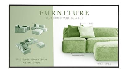 Monitor Profesional LG 55UM5N 55" UHD 4K con webOS