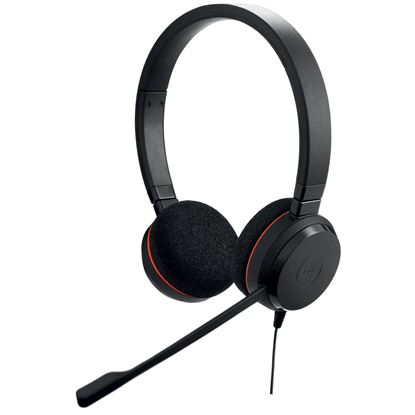 Diadema Jabra Evolve 20 Stereo MS, USB C/A Adapter