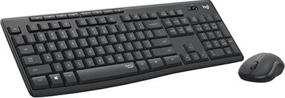 Combo Teclado + Mouse Inalámbrico Logitech MK295 Negro