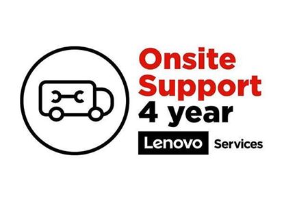 Extensión de Garantía Lenovo Onsite 4 años Onsite Upgrade con Soporte a Domicilio