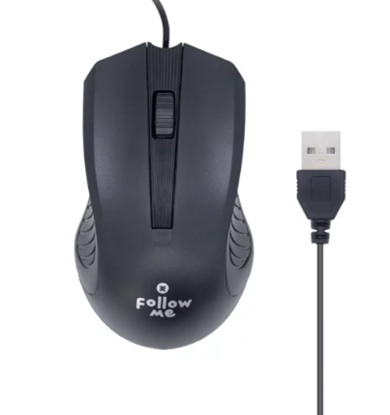 Mouse USB Alambrico Follow Me SC154