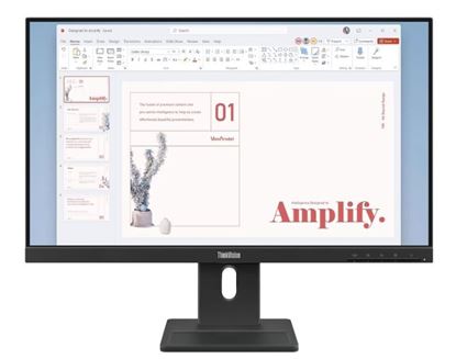Monitor Lenovo ThinkVision E24-40 de 23.8" Pulgadas