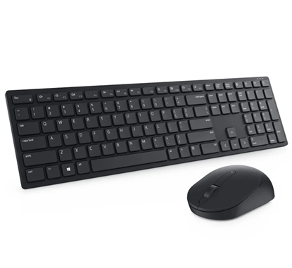 Combo Teclado y Mouse Inalámbrico KM5221W Negro Español