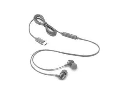 Auriculares In-Ear Lenovo 300 USB-C con Micrófono y Audio Digital