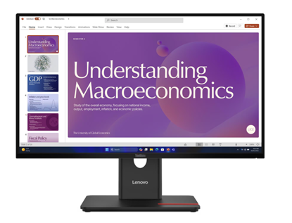 Monitor Lenovo ThinkVision T24D-40 24” WUXGA IPS Ajustable